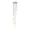 Z-Lite Farrell 5 Light Chandelier, 12in. W x 11in. H, Brushed Nickel 3043P6-5R-BN - alternate 1